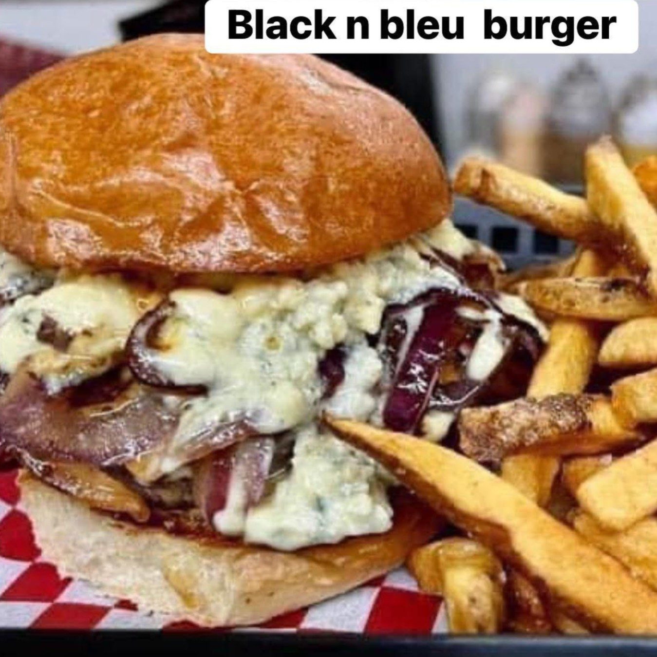 Black N Bleu Slider.